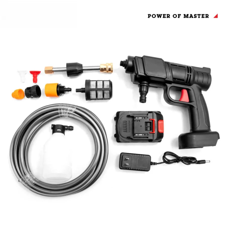 Lithium battery car wash water gun