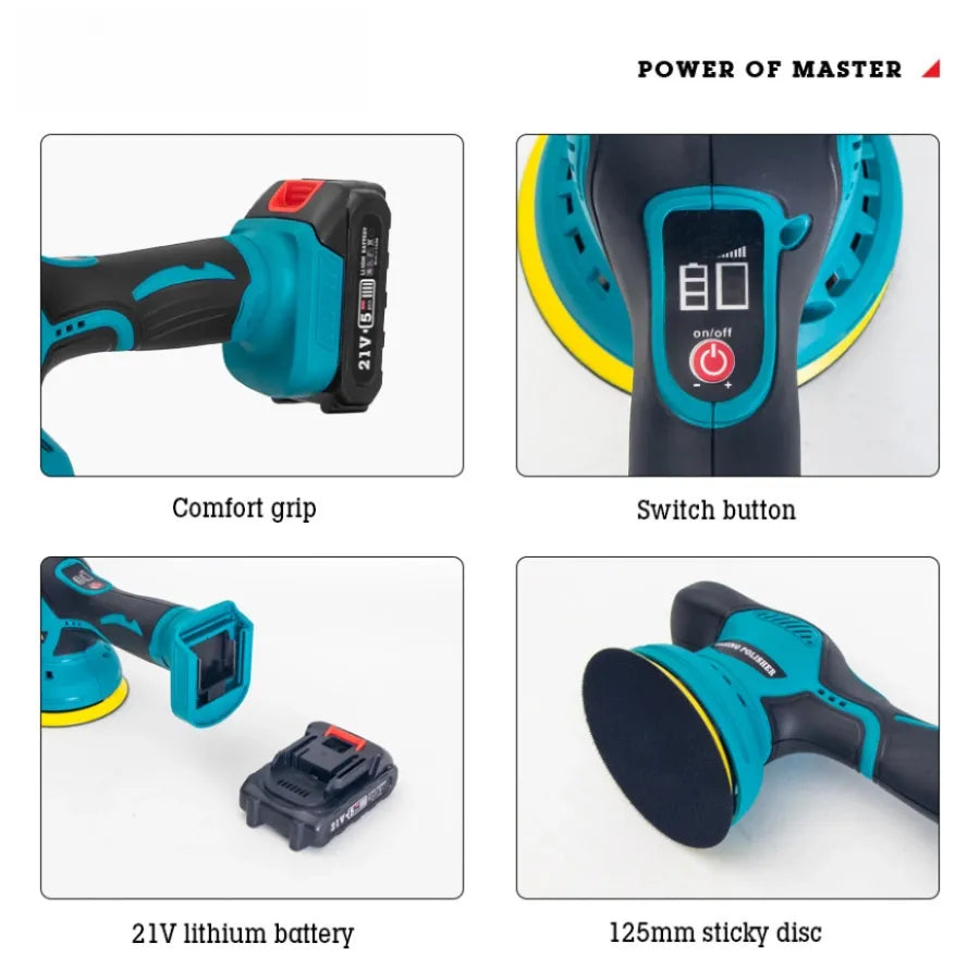 Lithium battery polishing machine
