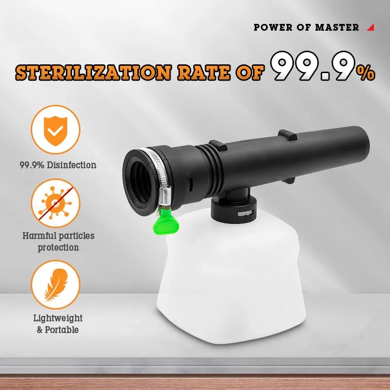 Lithium-ion hair dryer atomizing spray machine