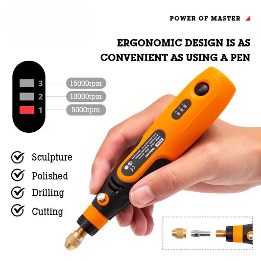 Wireless grinding tool set&electric knife sharpener&carving pen