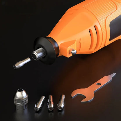 Wired electric grinding pen & precision carving tool set & stone carving tool set