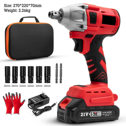 High-torque electric wrench